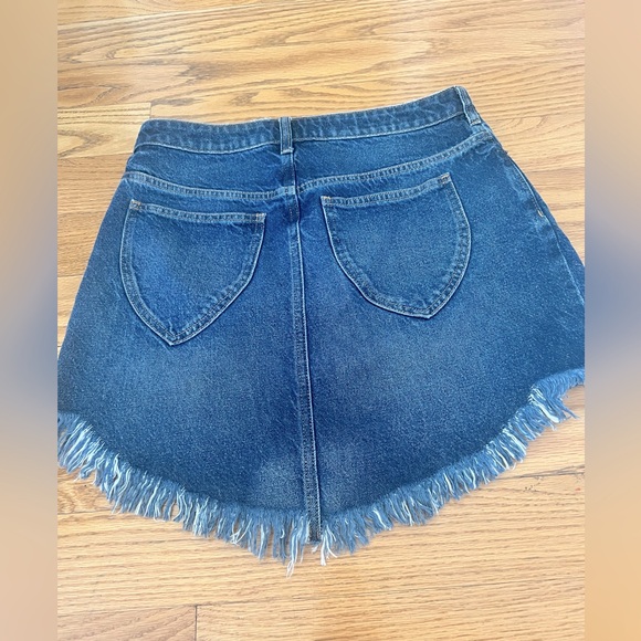 Free People / We the Free Denim Mini Skirt - Size 29 - Picture 4 of 7